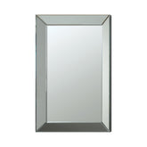 Coaster Pinciotti Rectangular Beveled Wall Mirror Silver Model 901783